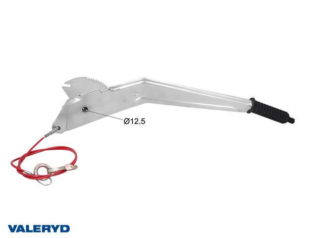 Handbrake lever with K-wire Peitz PAV/SR 0,7/1.3/2.0/2.7; X=39 mm