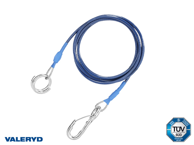Câble de rupture 1500 mm avec anneau certifié TÜV