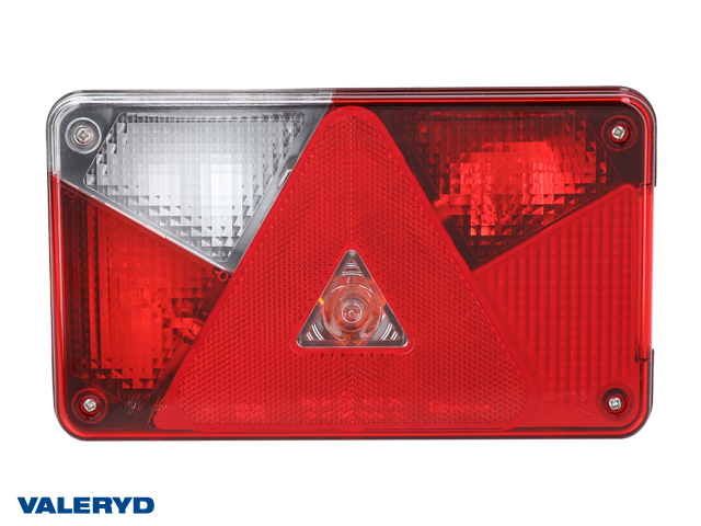 Tail light Aspöck Multipoint 5 Left 238x140x55, cable entry at the rear 