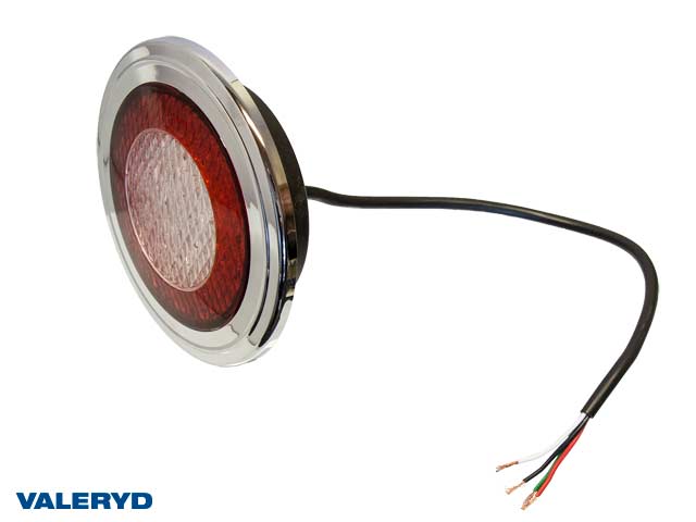 LED Baklys Hø/Ve Ø95 12-24V navigationslys, bremse og blinklys