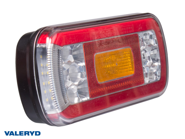 LED Baklys SCANDI-130 H/V 220x100x50,5. Bajonettilslutning (2-pack)