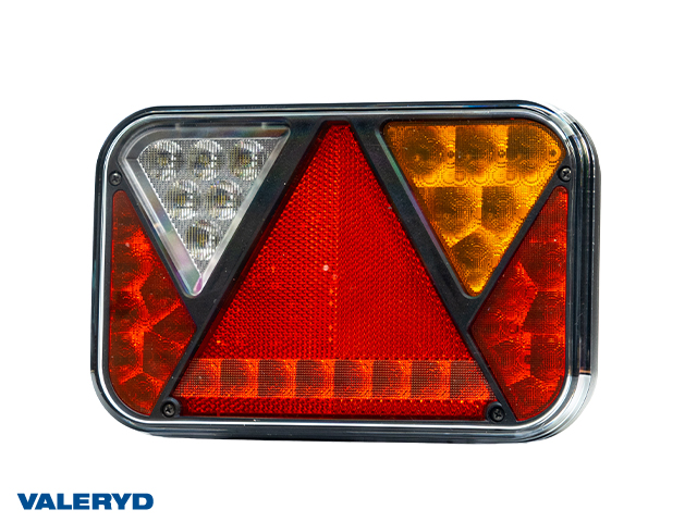 LED Rear light SCANDI-270 R 200x130x50 12V, Bayonet connection 5-pin incl. CANBUS system