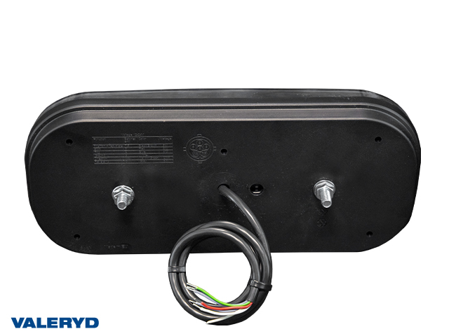 LED Rücklicht SCANDI-600 Valeryd R 302x130x51mm 12-36V mit je 1m Kabel