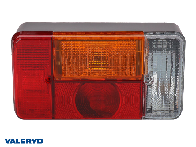 Tail light Radex 5001S Right 190x100x60 with number plate light and reversing light