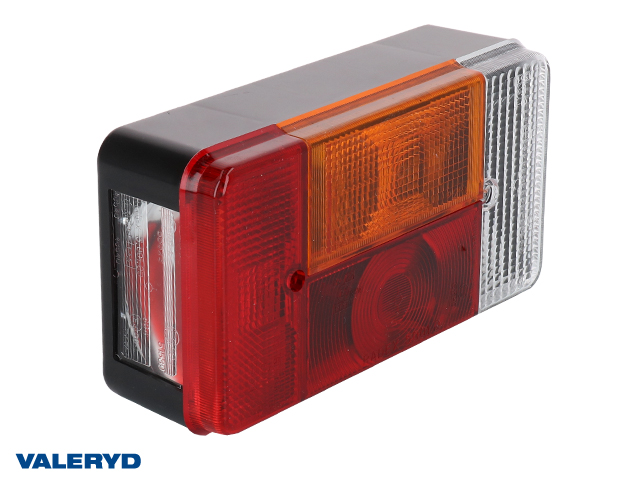 Tail light Radex 5001S Right 190x100x60 with number plate light and reversing light