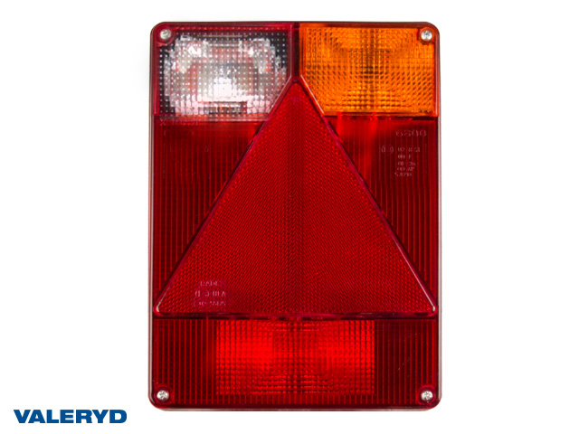 Tail light Radex 6800 Right 220x160x60 with reversing light. Bayonet connection 