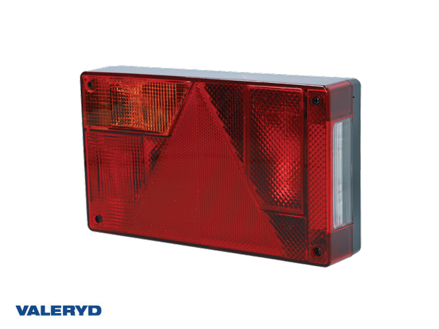 Tail light 6 -function Ajba left 237x138x53mm 12V bayonett 5-pol