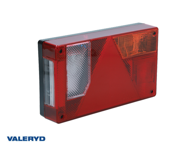 Tail light 6-function Ajba right 237x138x53mm 12V bayonett 5-pol