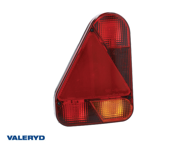 Tail light 5-function Ajba left 160x220x55 mm 12V bayonett 5(4)-pol