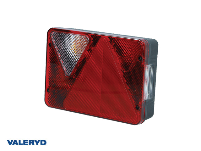 Tail light 6-function Ajba left 188.8x135x50.5mm 12V bayonett 5-pol