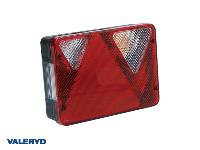 Tail light 6-function Ajba right 188.5x135x50.5 12V bayonett 5-pol