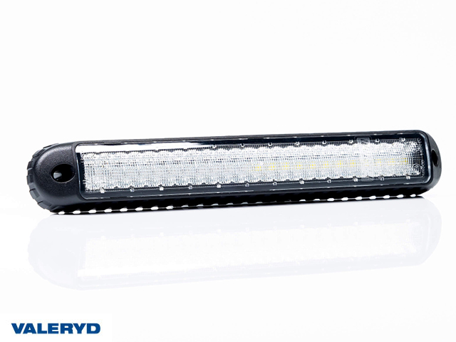 Universal LED rear lamp, Valeryd 12V/24V, 2-functional REVERSING/FOG, 1 m cable