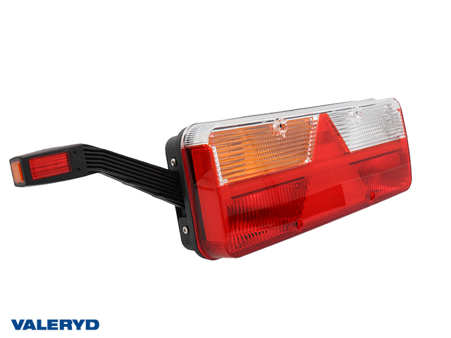 Tail light Valeryd Kingpoint L 569x153x88mm 12-36V 6-functional, LED Number plate lamp, 2m cable