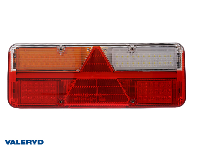 LED Tail light Valeryd Kingpoint L 400x153x88mm 12-36V 6-functional, 2m cable