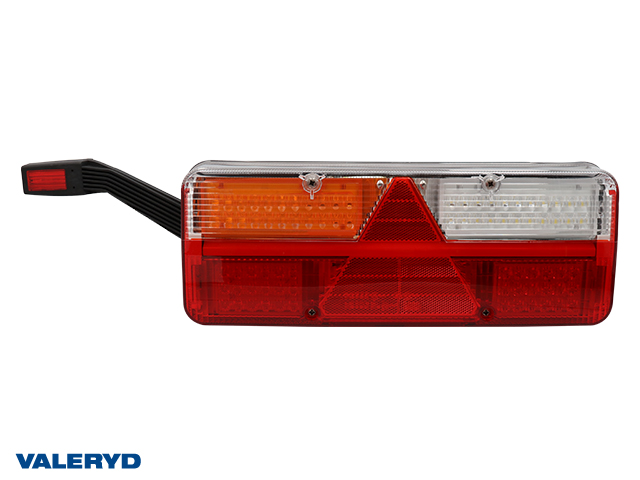 LED Tail light Valeryd Kingpoint L 569x153x88mm 12-36V 6-functional w/ End outline marker, 2m cable