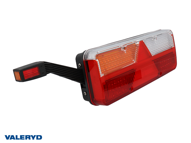 LED Tail light Valeryd Kingpoint L 569x153x88mm 12-36V 6-functional w/ End outline marker, 2m cable