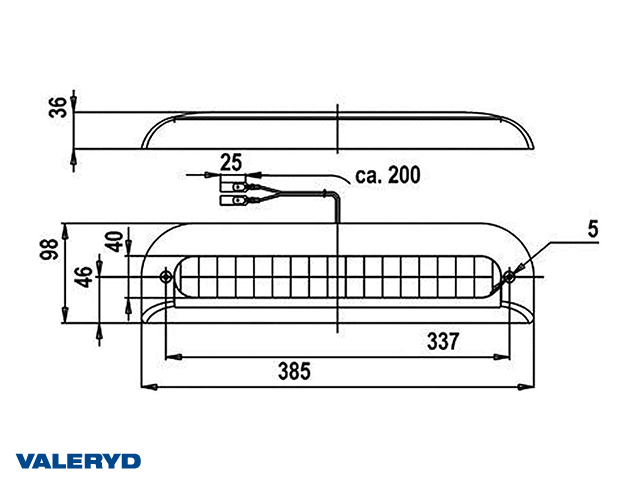 Feu stop LED Jokon 12V