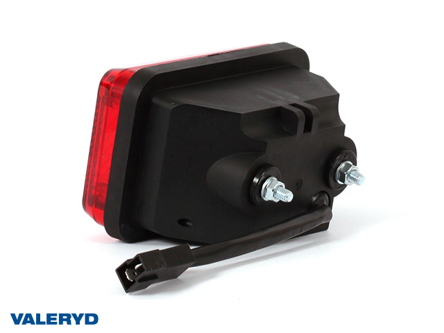 Brake light WAŚ R/L 136x86x82 red 180mm Cable