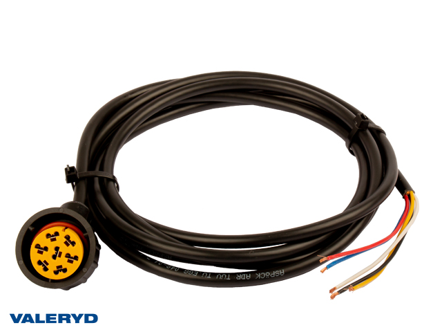 Adapter Aspöck L gelb 7-polig. für ASS2 3m kabel