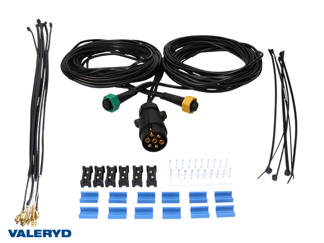 Cable kit 7-pin, 9 m, fog light 
