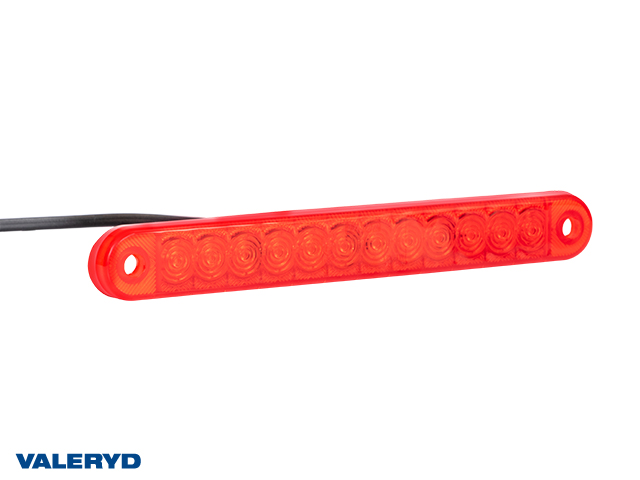 LED Position light 225x28x12mm red 50cm Cable