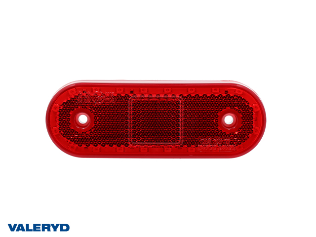 LED Position light WAŚ 114x63x40 red 220mm Cable