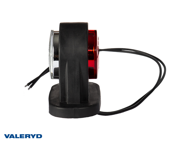 LED Pozicija WAŚ D/L 48x97x78mm crvena 330mm kabel