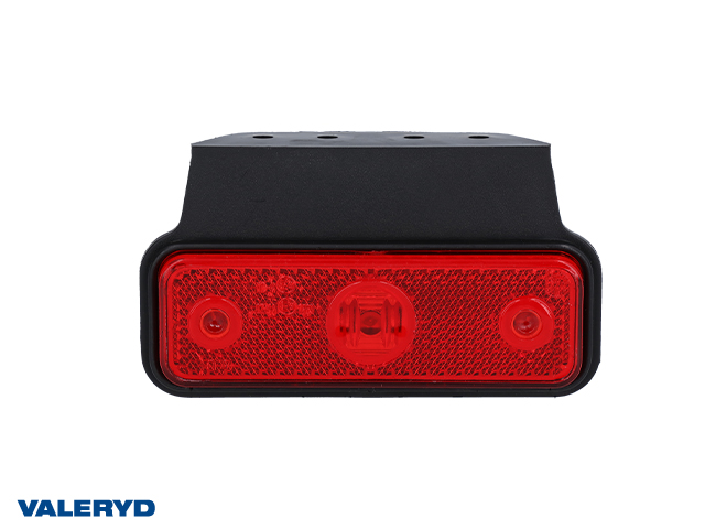 LED Position light Valeryd 118x60x30 red 12-30V incl. 450 mm cable 
