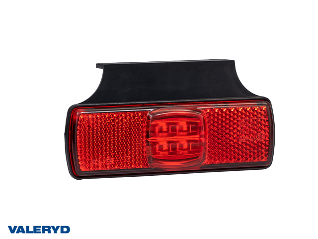 LED Position light Valeryd 100x50x14.5 red 12-30 V incl. 450 mm cable 