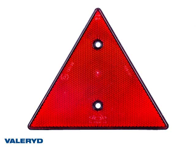 Triangle reflector 155x136 red 