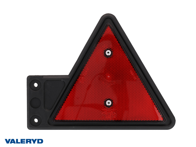Triangle reflector 155x136 with rubber bracket Right .