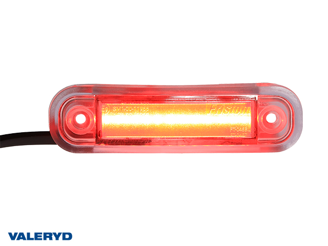 LED Äärivalo110x30,5x18mm punainen 15cm kaapeli