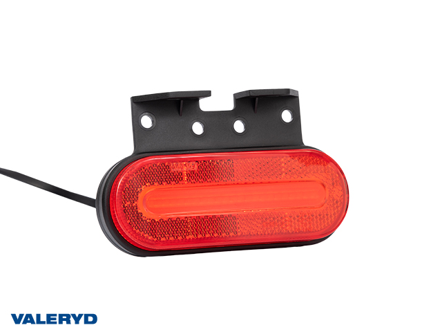 LED Position light Valeryd ADR 124x75x26,5mm red 48cm Cable