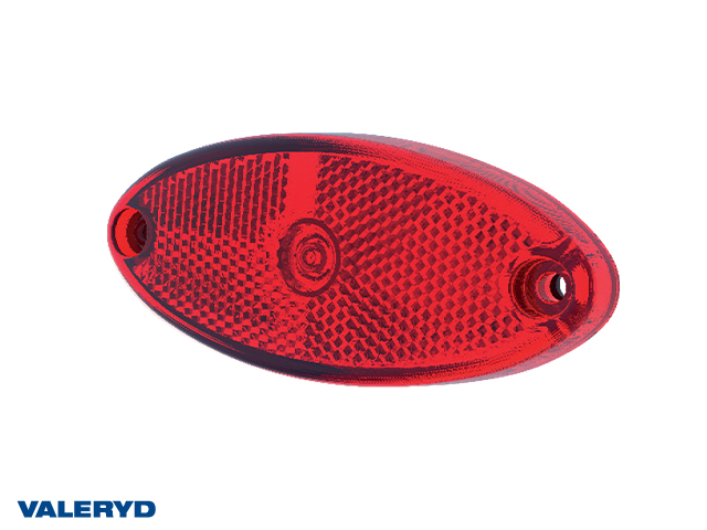 LED Positionsljus Valeryd 102,4x45,2x15,8mm 12-36V röd 50cm kabel inkl. QS150 kontakt