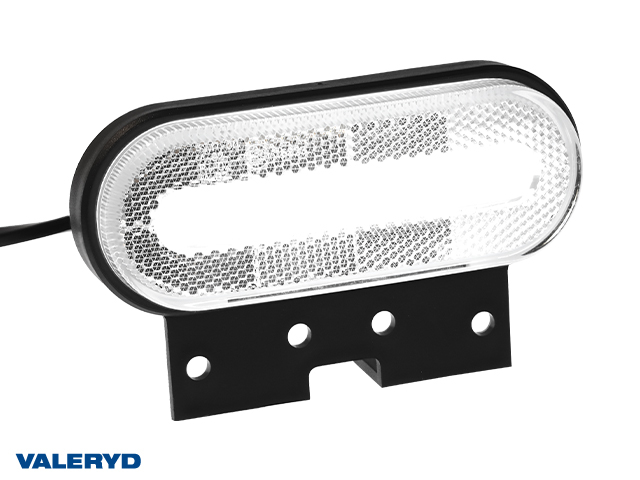 LED Pozicijsko svjetlo Valeryd ADR 126x76x40mm bijela 12-36V, 0,5 kabel