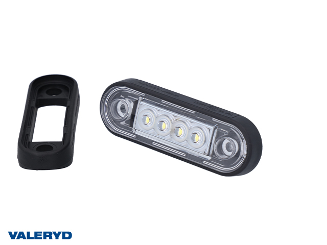 LED Position light Valeryd 84,2x27,7x12,8mm White 12-36V incl. 15cm Cable