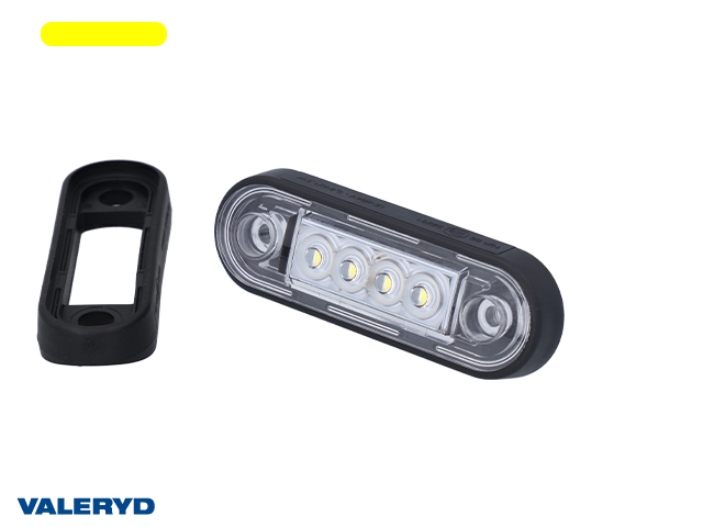 LED Side marking light Valeryd 84,2x27,7x12,8mm Yellow 12-36V incl. 15cm Cable