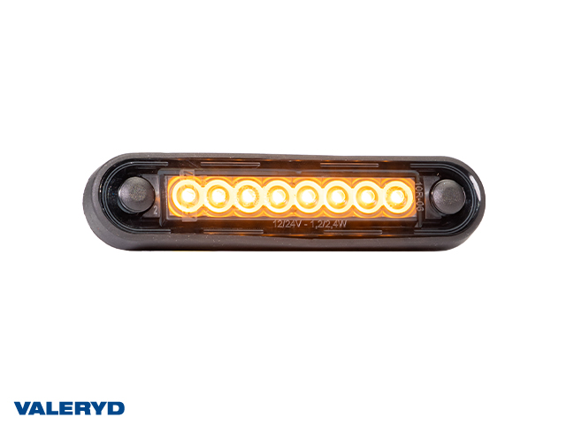 LED Side marking light Valeryd Arctic Night 1120,4x15,7mm Yellow 12-36V incl. 150mm Cable