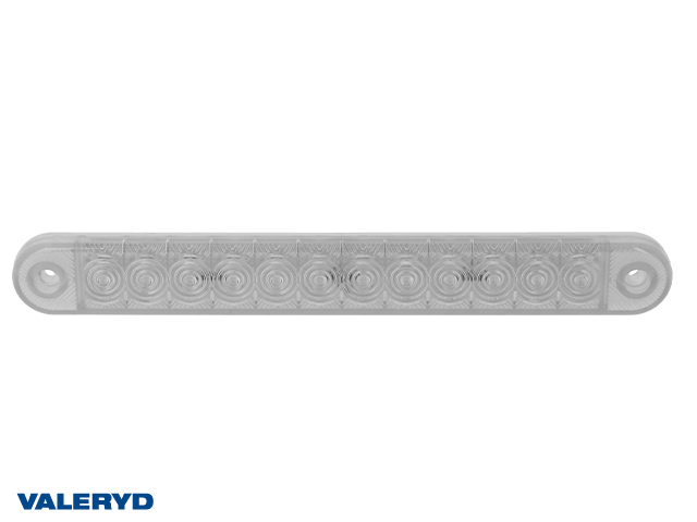 LED Posisjonslys Valeryd 225x13x28mm 12-36V hvid inkl. 0.5m Kabel