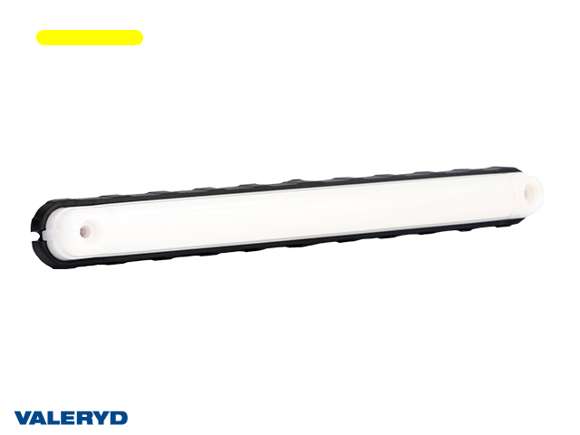 LED Feu de signalisation latérale Valeryd 242x28x29mm jaune la fibre optique 12-30V 450mm câblage