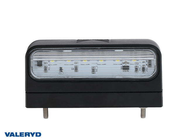 LED Rekisterikilven valo Aspöck Regpoint II 98x48x45mm 12/24V kanssa P&R 0,50m kaapelilla