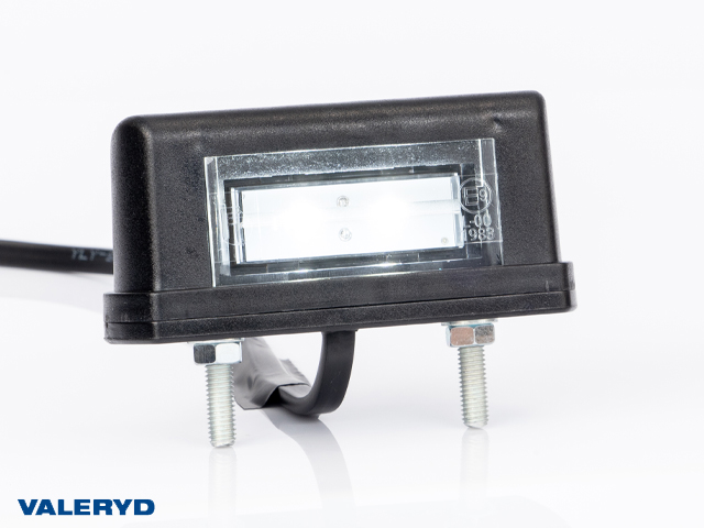 LED Nummerskyltsbelysning Valeryd 83x40x30mm 12-30V inkl. 450mm kabel