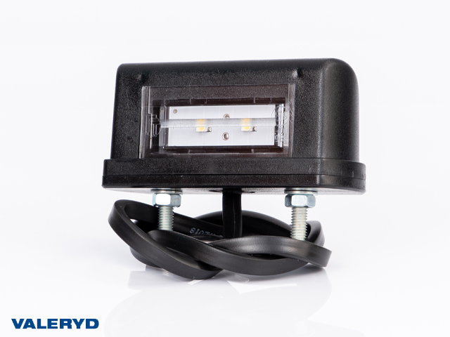 LED Nummerskyltsbelysning Valeryd 83x40x30mm 12-30V inkl. 450mm kabel