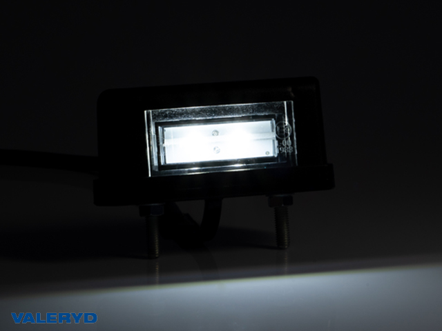 LED Number plate lamp Valeryd 83x40x30mm 12-30 V incl. 450mm cable 