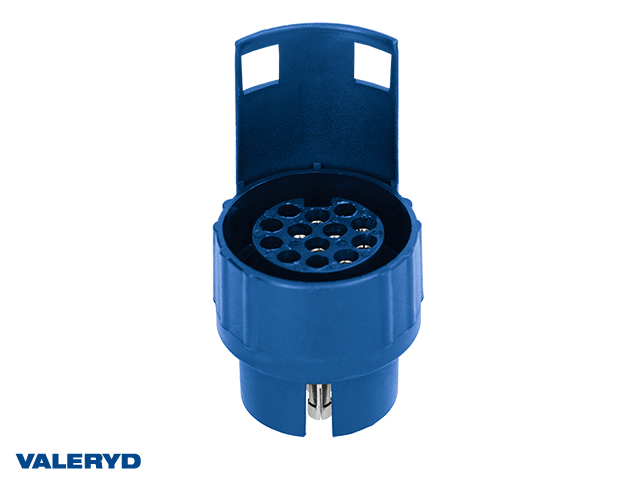 7-13 pin electrical plug adapter for trailer blue
