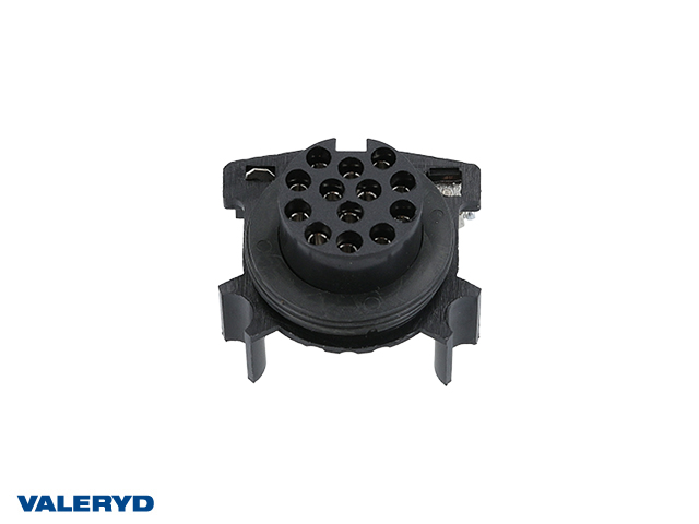 13-napainen liitin perävaunulle, Alumiini