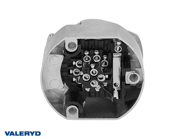 13-napainen liitin perävaunulle, Alumiini