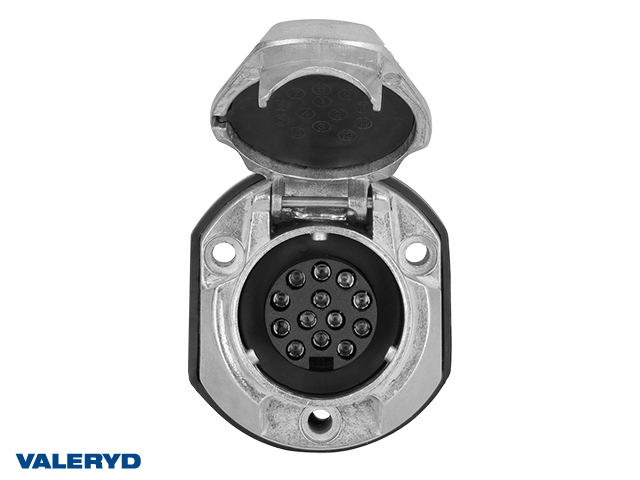 13-napainen liitin perävaunulle, Alumiini