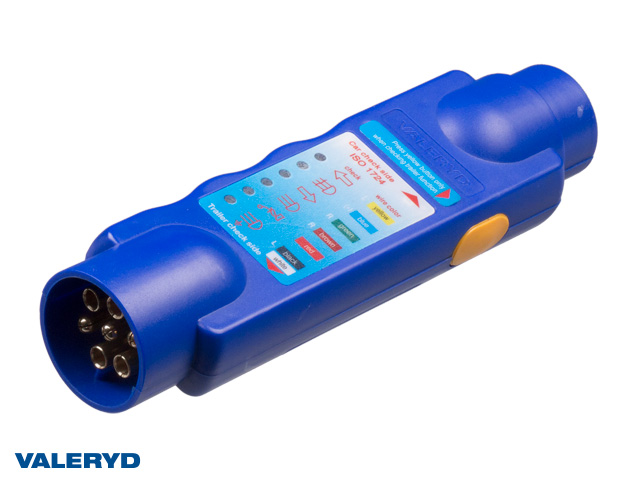 Beleuchtungstester 224x58,5mm, blau, 7-polig, 12V