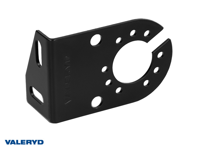 Holder angled for electrical socket